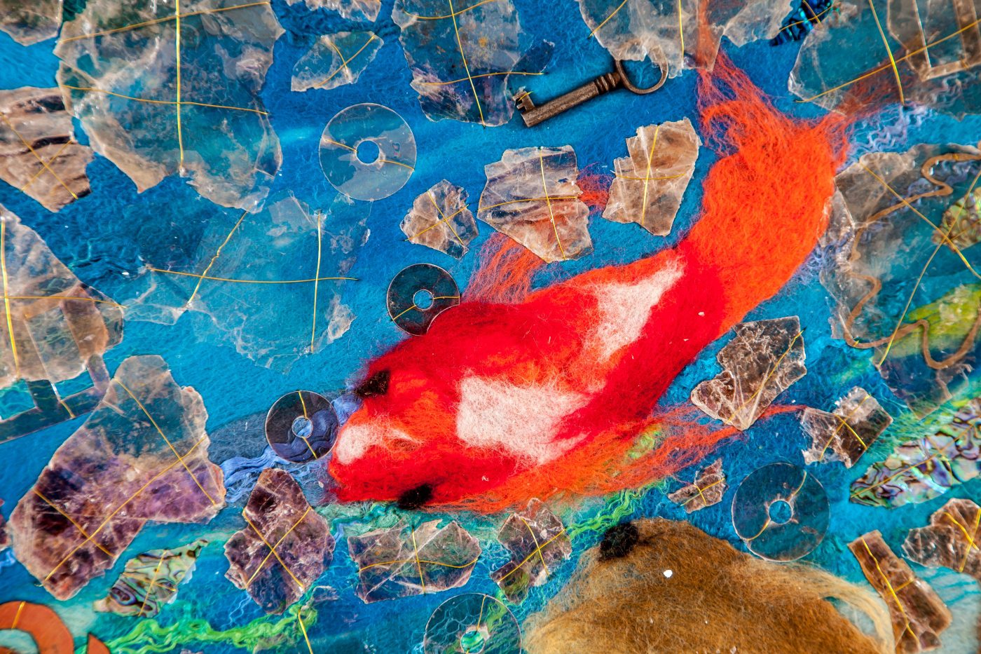 Sapphire Pond by Paula Bowers