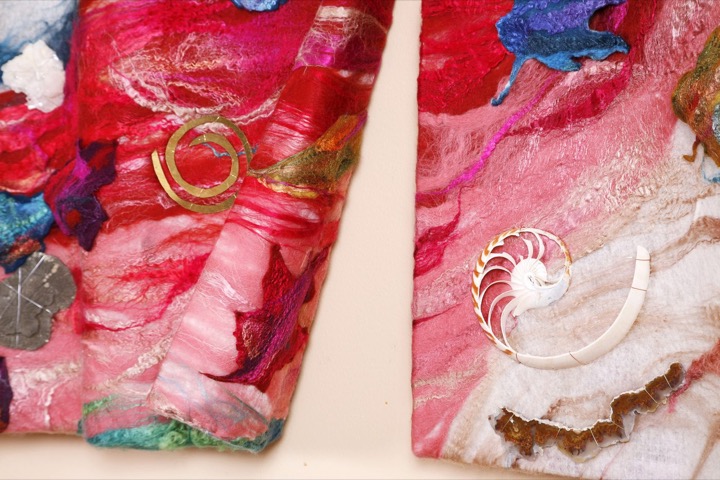 In The Flow, detail by Paula Bowers