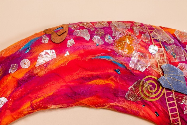 Swirl, detail by Paula Bowers