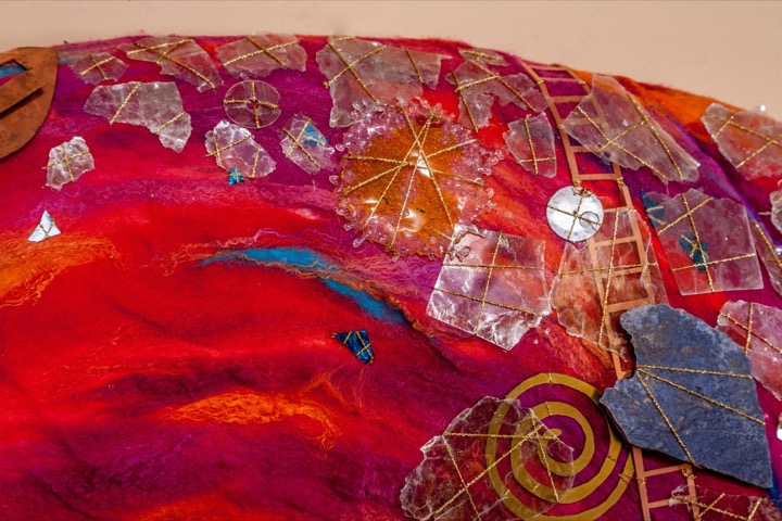 Swirl, detail by Paula Bowers