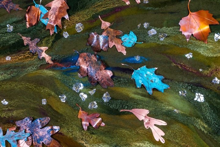 The River, detail by Paula Bowers