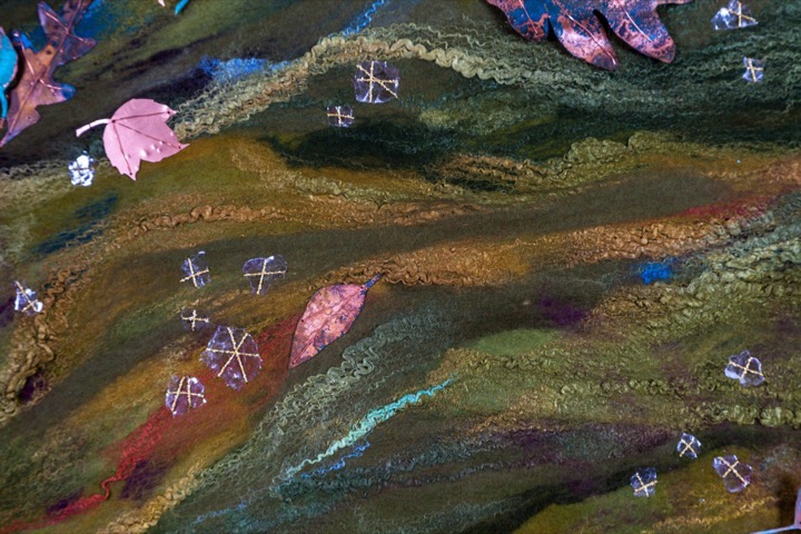 The River, detail by Paula Bowers