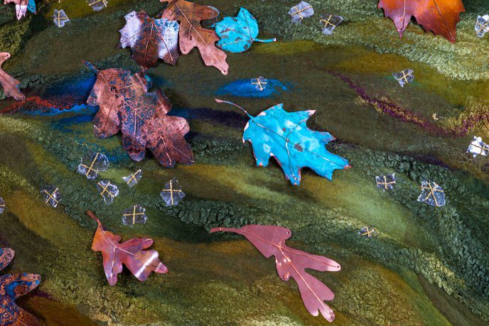 The River, detail by Paula Bowers