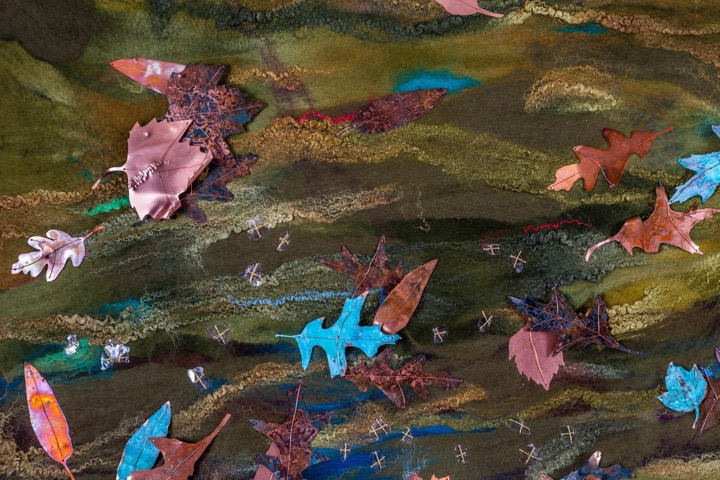 The River, detail by Paula Bowers