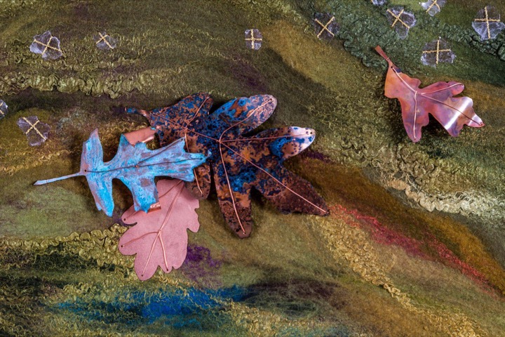 The River, detail by Paula Bowers