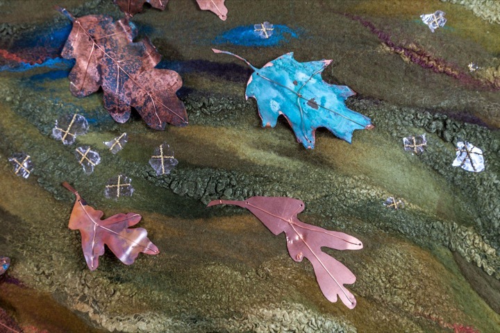 The River, detail by Paula Bowers