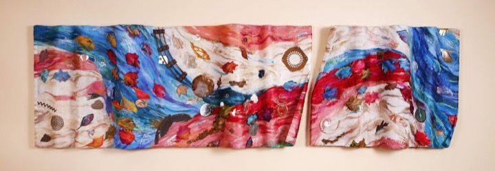 In The Flow, detail by Paula Bowers