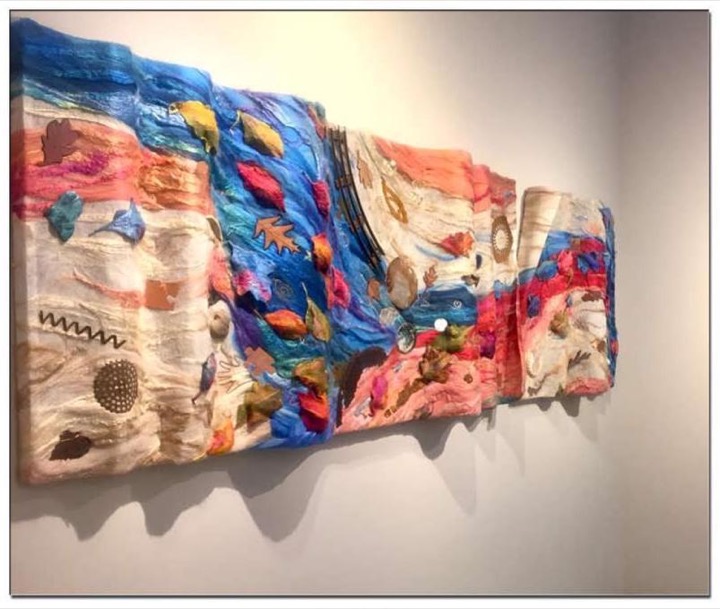 In The Flow, detail by Paula Bowers
