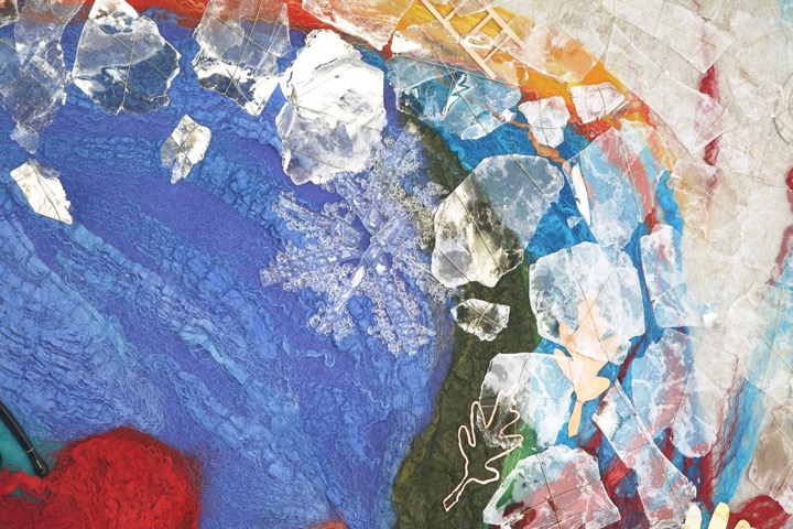 Joy, detail by Paula Bowers