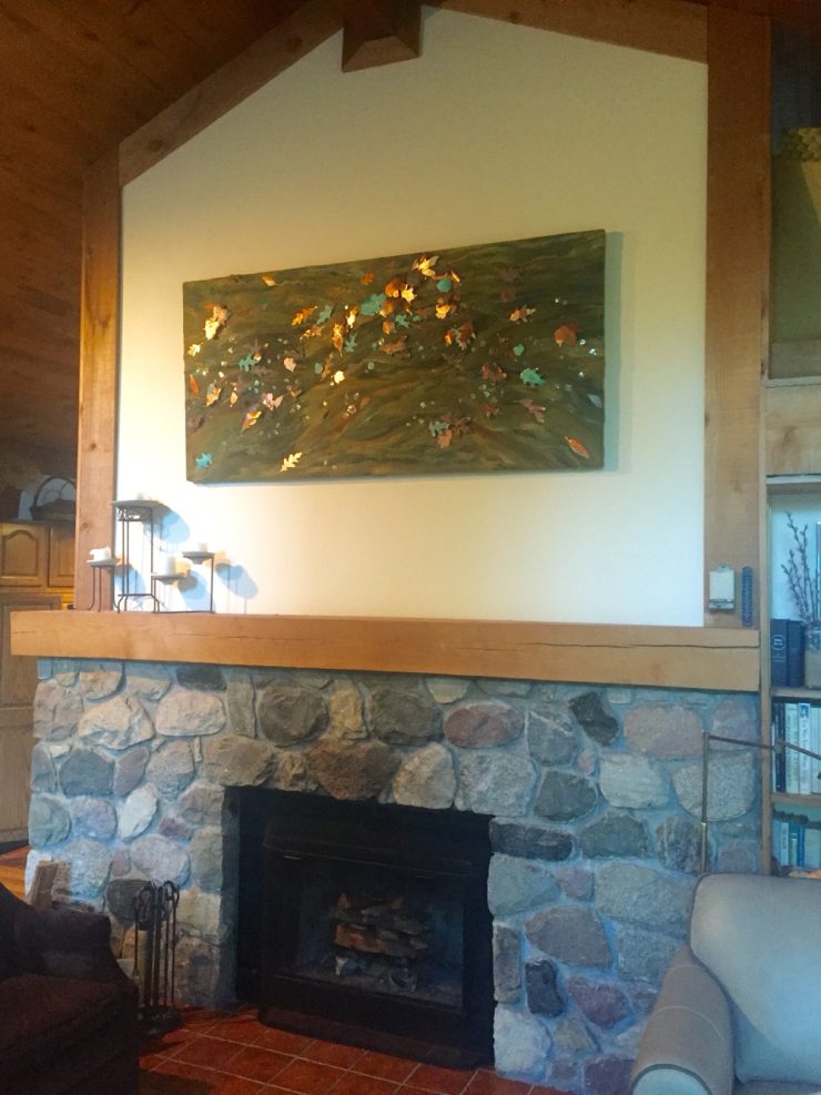 The River, detail by Paula Bowers